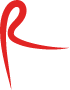 Styled red 'R' letter