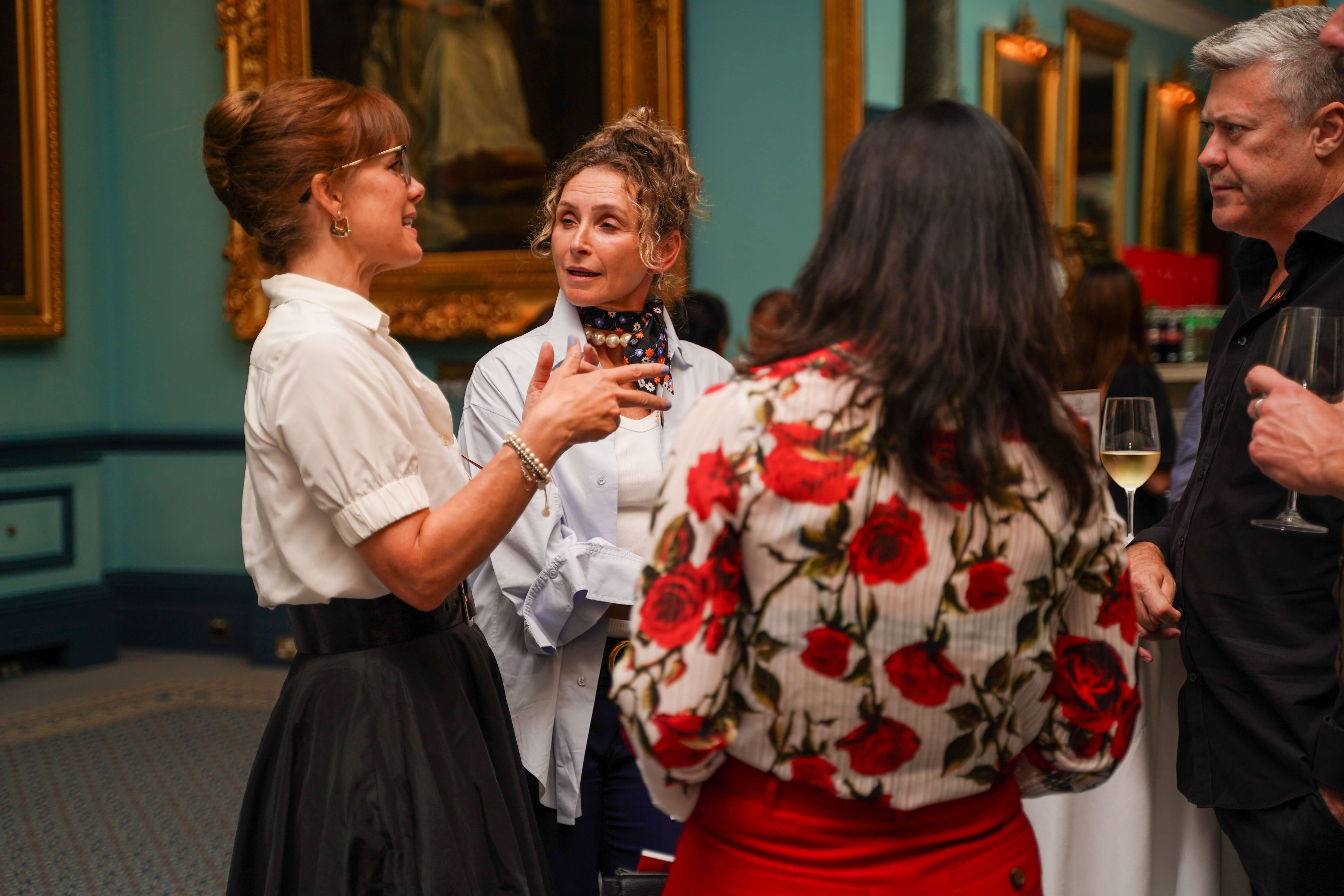 guests at the post final reception of The Fonteyn